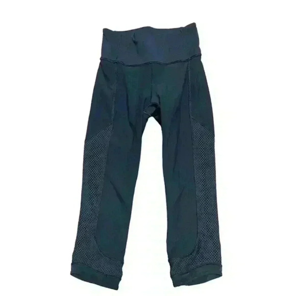 Lululemon Athletica Black‎ Capri Leggings - Picture 1 of 4